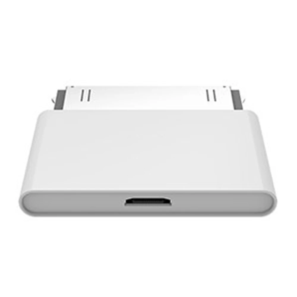 NYFundas micro usb 30 pin женский разъем адаптер для apple iphone 4 4s 3gs ipod iphone 4 iphone 4s конвертер зарядный кабель