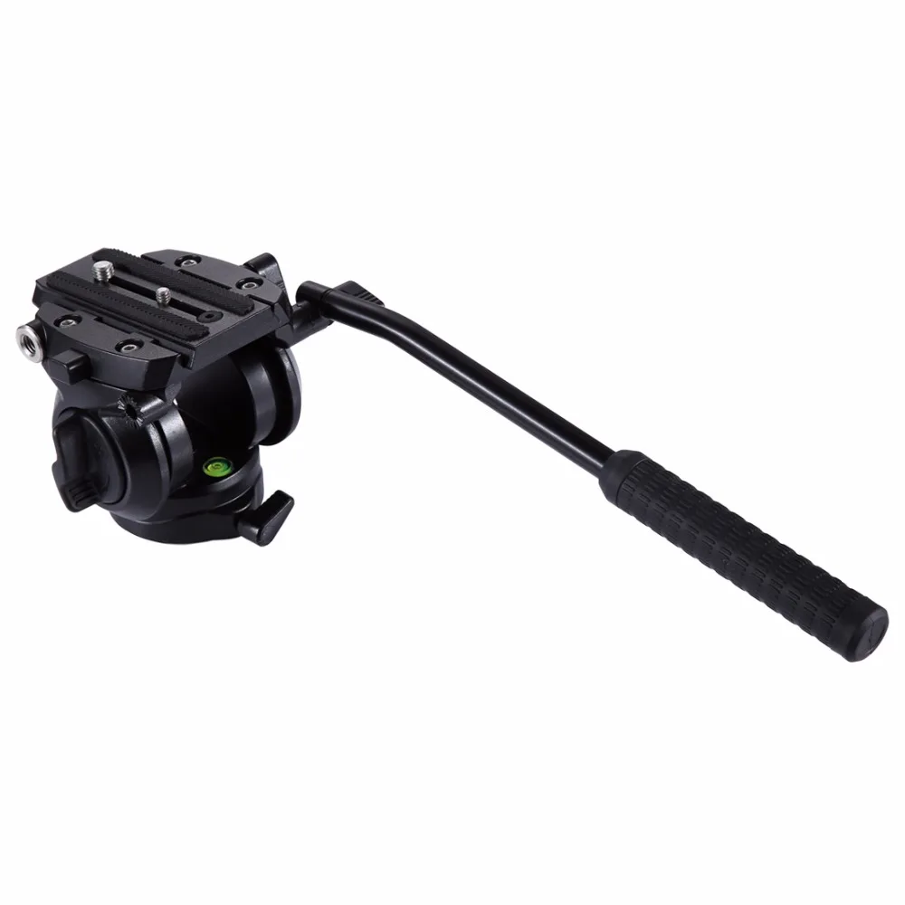 

PULUZ Heavy Duty Video Camera Tripod Action Fluid Drag Head with Sliding Plate for DSLR & SLR Cameras
