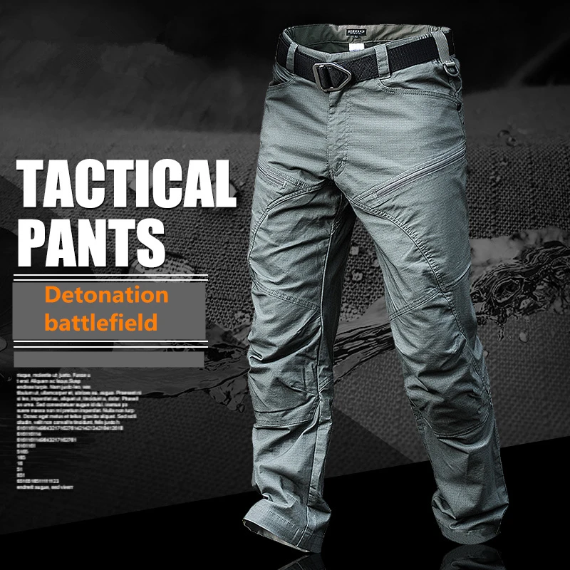 Дропшиппинг Тактические Брюки Мужские Jogger повседневные хлопковые брюки Мульти