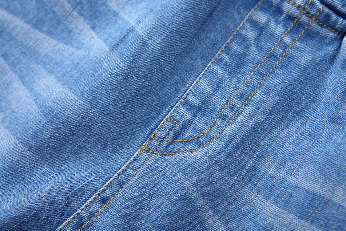 Весенние джинсы с цветочной вышивкой для маленьких девочек детские