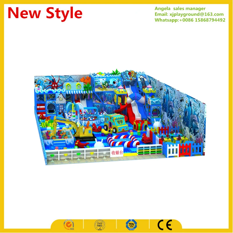 Новое поступление крытая игровая площадка оборудование для парка развлечений |