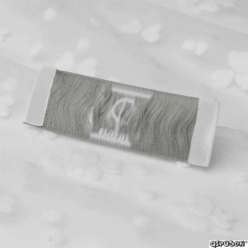 DH042 логотип бренда тканые бирки для одежды этикетки на заказ | Дом и сад