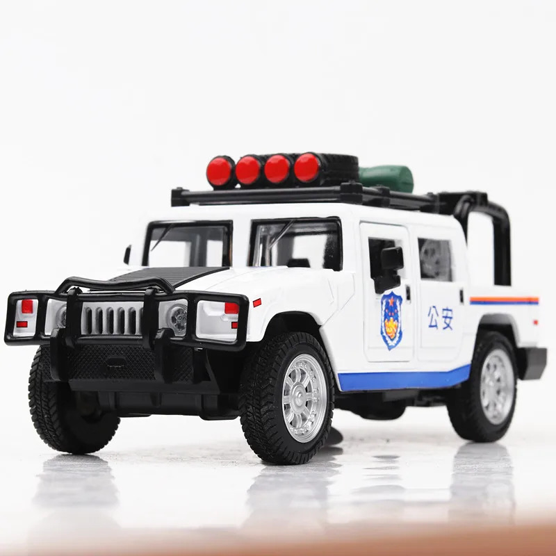 ZXZ 1:32 Масштаб литья под давлением сплава металла модель автомобиля Hummer h1 военный