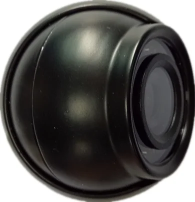 4 контактная авиационная заглушка черная металлическая купольная мини камера