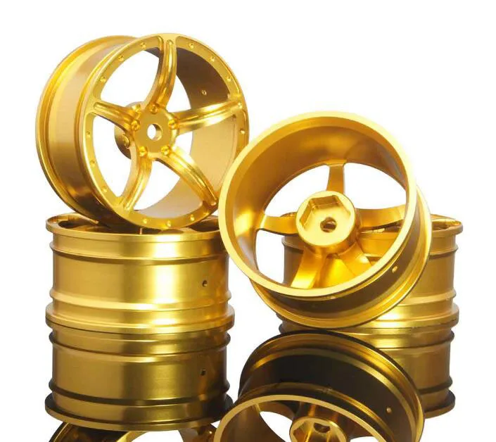 Ступицы из алюминиевого сплава для радиоуправляемой машинки 4 шт. 1/10