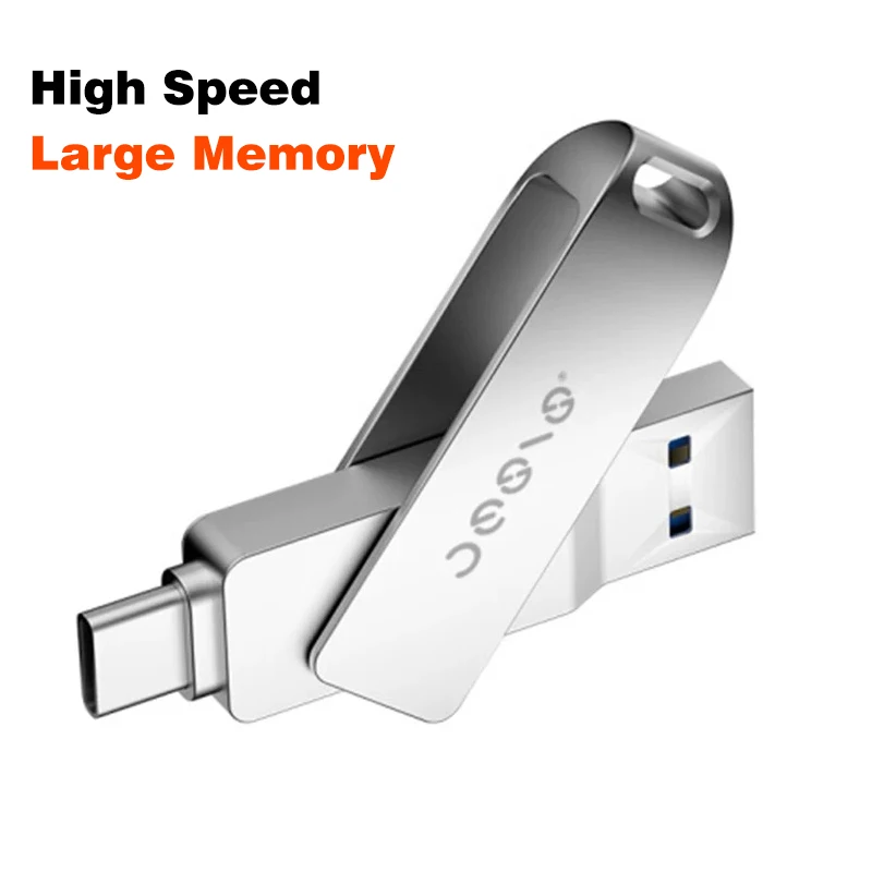 Xiaomi Jesis флэш-диск USB3.1 Тип-C мобильный телефон объем запоминающего устройства расширения 32/64/128 ГБ USB флэшка для ноутбука U диск