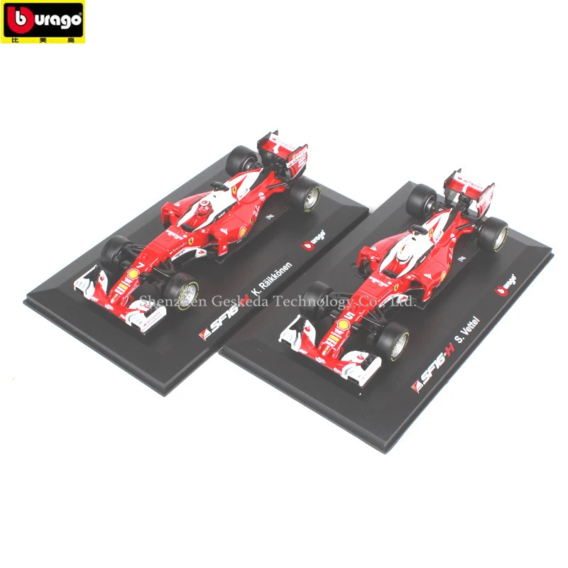 Bburago 1:32 Ferrari F1 производитель авторизованный имитационный сплав модель автомобиля ремесла украшение Коллекция игрушек инструменты