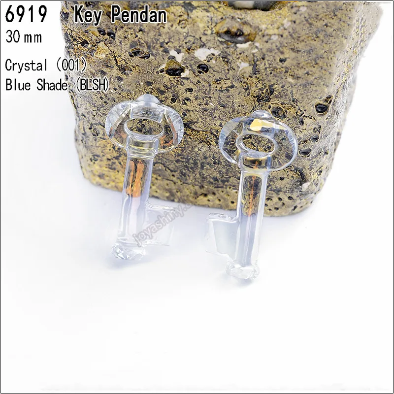 1 шт.) Кристалл от Swarovski 6919 Подвеска для ключей сделано в австрийском стиле свободные бусины горный хрусталь для изготовления ювелирных изделий своими руками - Цвет: crystal 001 BLSH