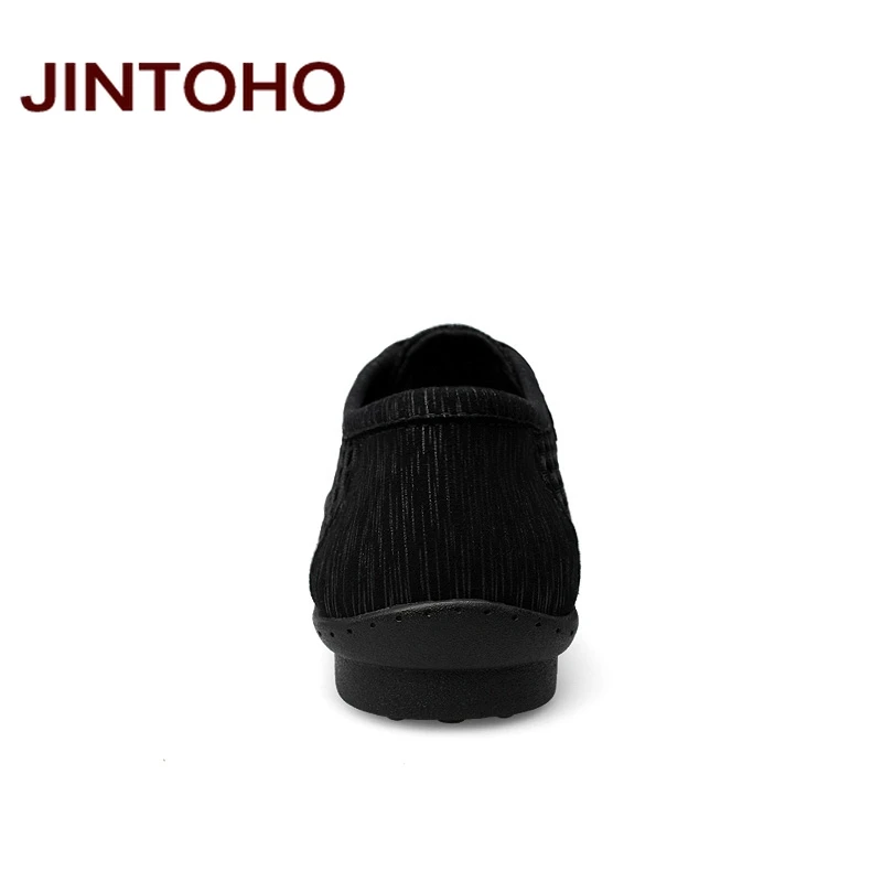 Туфли JINTOHO Мужские дышащие повседневная сетчатая обувь брендовая дизайнерская
