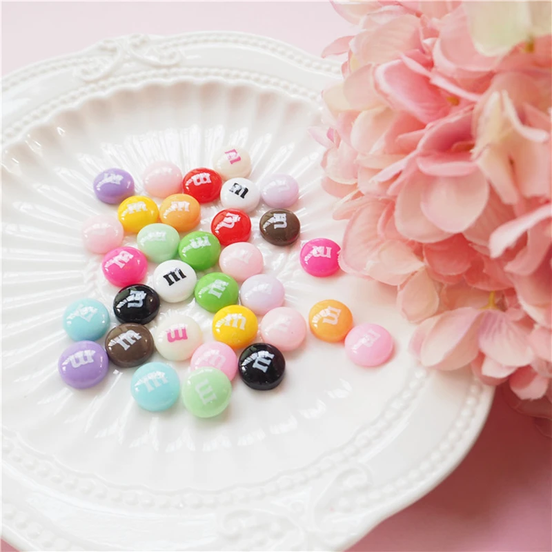 50 шт. искусственные каучуковые бобы для украшения телефона | Дом и сад