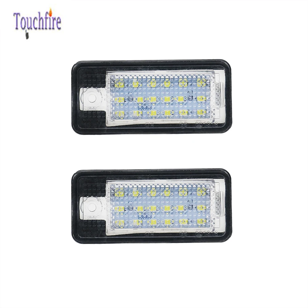 2-20 шт. светодиодный номерной знак свет Canbus Led лампа для автомобиля Audi A4 A6 2006 C6 A3 S3 S4 B6 B7 S6 A8 S8 RS4 RS6 Q7 никаких ошибок выявлено не было 12V