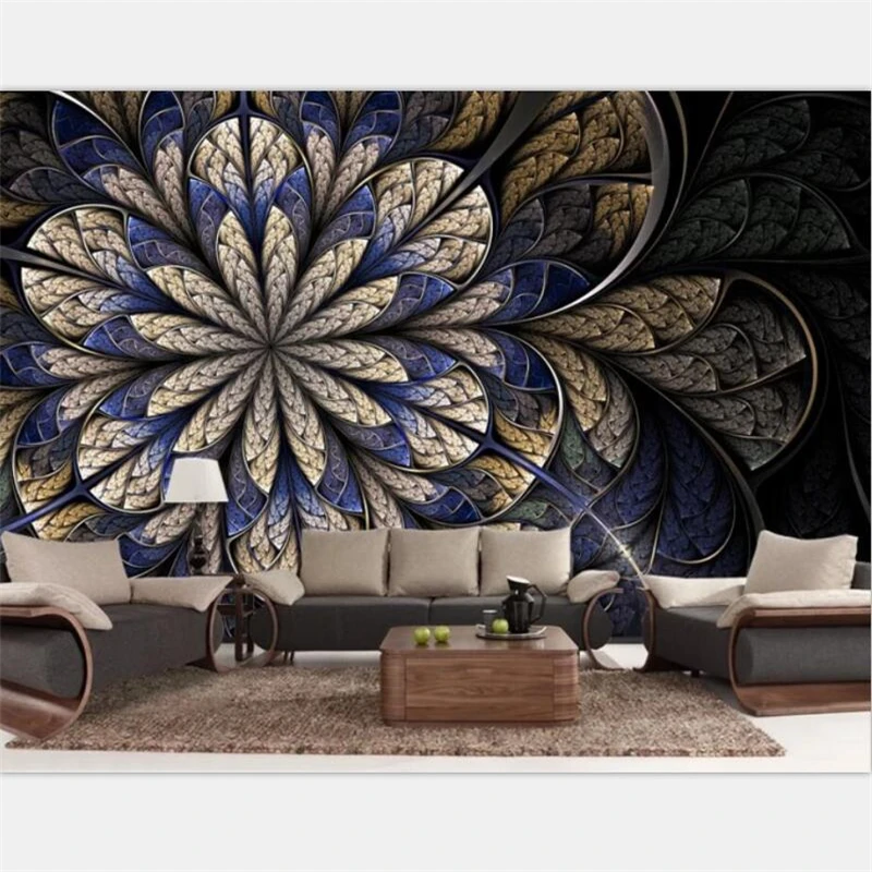 Обои на заказ домашний декор настенная живопись и ювелирное изделие Кристальный