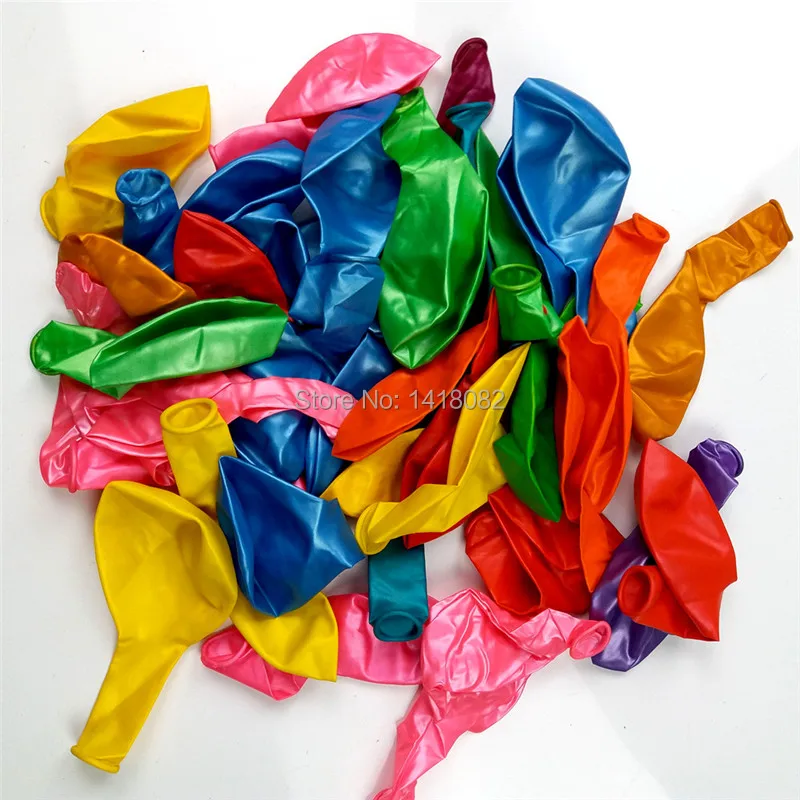

High Quality 2.8g thickening 12"50PCS Pearl Latex Balloons Birthday Wedding Baby Shower Party Decorate Christmas Balloons