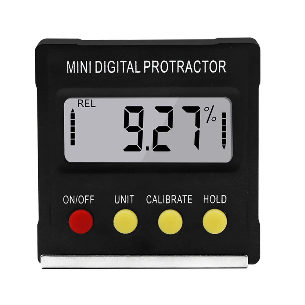 Digital Inclinometer Angle Measuring Ruler Peofessional Black ABS Student Level Gauge with | Инструменты