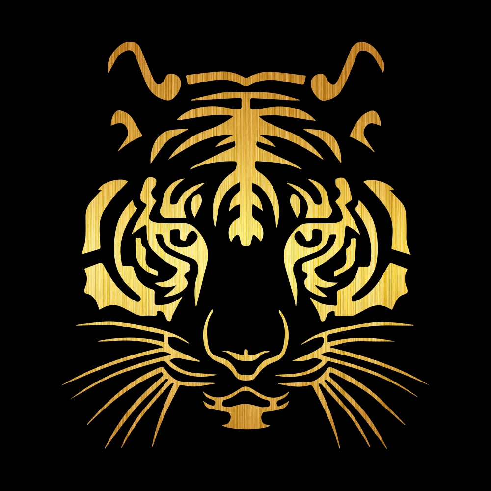 1 шт./2 шт. автомобильные наклейки и с тигром для автомобильного бампера Стайлинг