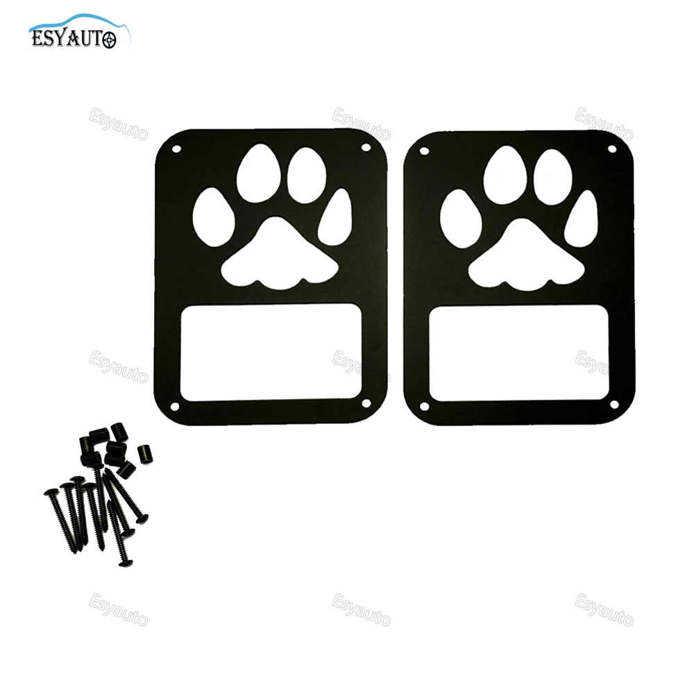 2 шт. Металлические Защитные Крышки Устройства для Задних Ламп Многофигурные