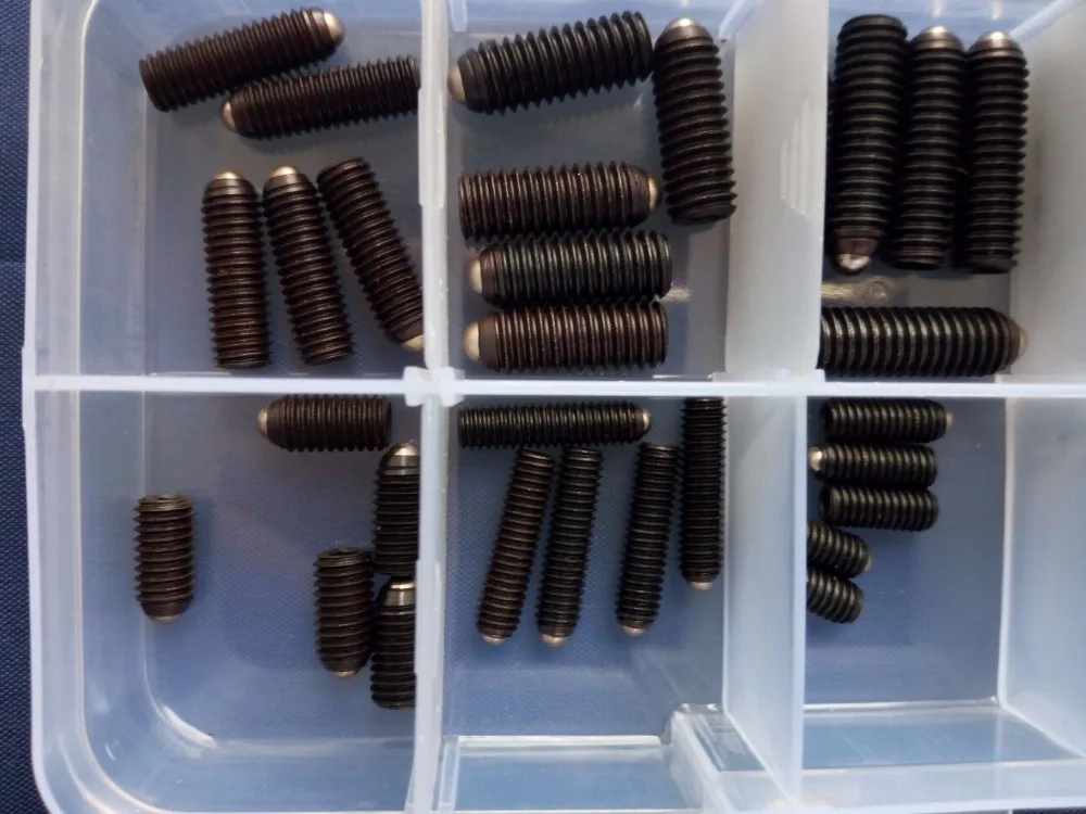 Винты с шестигранным углублением без головки 50 шт.|head bolt socket|bolt blackset |