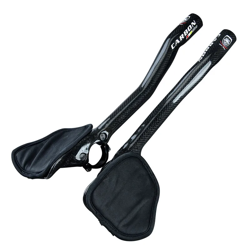 

New Ultralight Road Bicycle TT Handlebar 31.8mm Road Bike Accessories Highway Rest Put Handlebar Aero T800 Carbon TT Handlebar