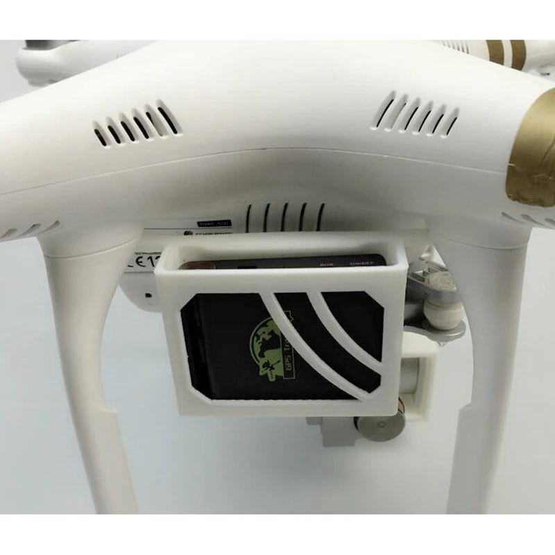FPV 3D Printed DJI Phantom 3 Professional Advanced TK102 GPS Tracker Mounting Bracket Protector Mount Holder with Screwdriver |