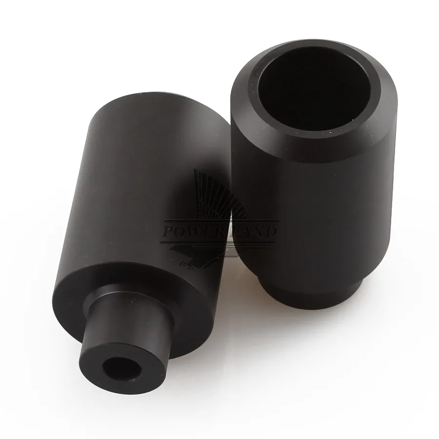 Бесплатная доставка 1 пара черных запчастей для мотоциклов неразрезанная