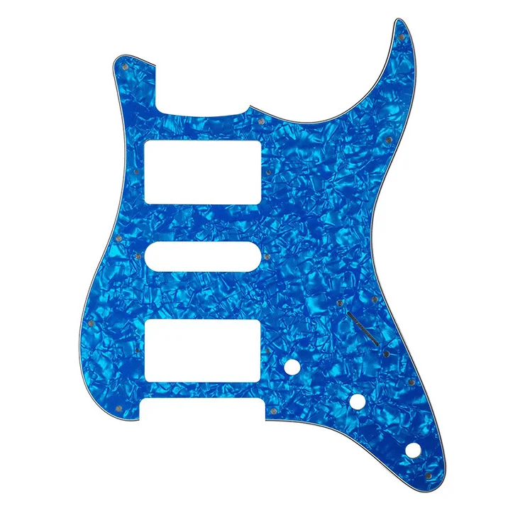 Качественная электрическая гитара Pickguard с 11 отверстиями, пластина с царапинами HSH PAF, катушка хамбакера для США \ Мехико Fd, гитара Stratocaster, запчасти