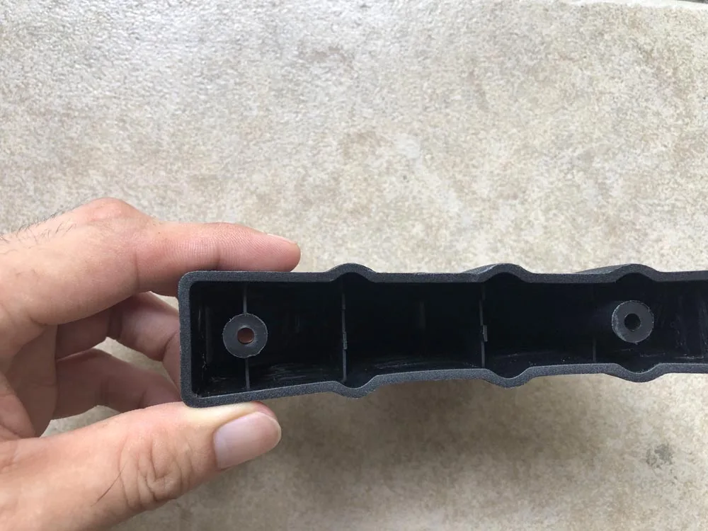 Универсальный диффузор заднего бампера для автомобиля 4 шт. Защитная крышка