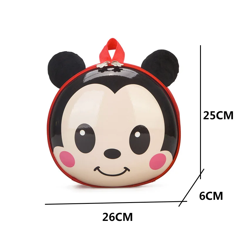 Рюкзак с Микки Маусом disney для детей 3D Kawaii Eggshell рюкзаки маленьких девочек и
