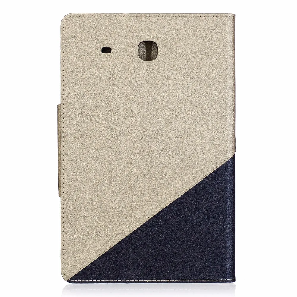 Чехол для планшета для Samsung Galaxy Tab E 9,6 T560 T561 T562 SM-T560 модный пэчворк из искусственной кожи Мягкий силиконовый чехол Funda Capa