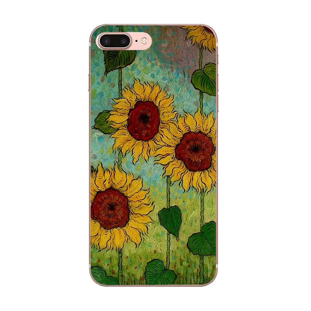 as picture Мягкий чехол для мобильного телефона Vincent Van Gogh масляная живопись черная кожа для Xiaomi Redmi Note 2 3 3 S 4 4A 4X5 5A 6 6A Pro Plus - Color: as picture