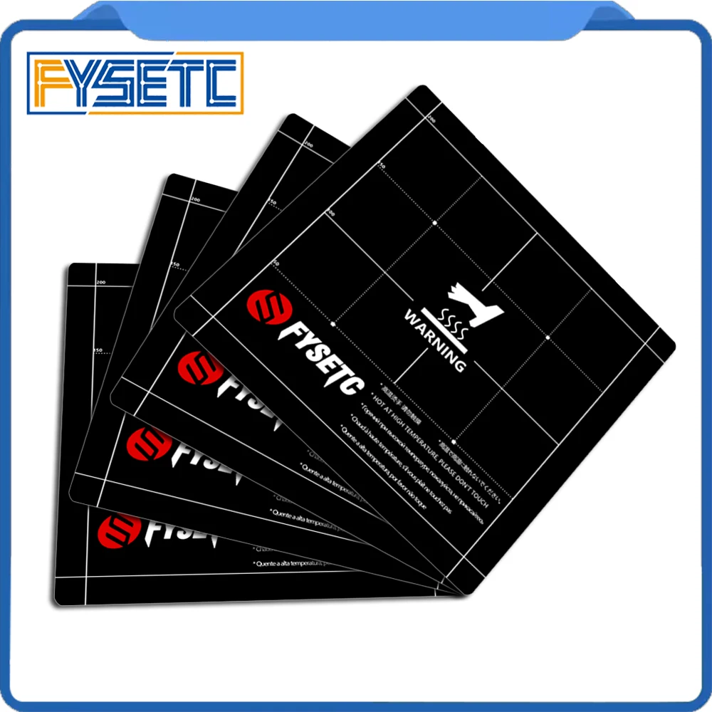 5 шт. детали для 3D-принтера термонаклейки кровати координат напечатанная