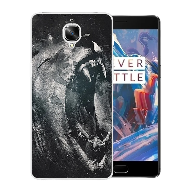 Чехол для телефона OnePlus 3/3t A3000 сумка Новый Идеальный дизайн тигровый узор