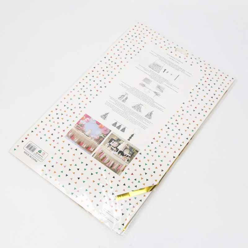 Tissue Paper Tassel Garland Bunting Wedding Decoration Banner Bridal Baby Shower first birthday tropical theme party favor | Дом и сад