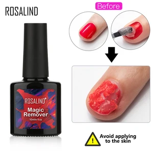 Салфетка для обезжиривания ногтей ROSALIND, магическое средство для маникюра, быстро, 2-3 мин, средство для снятия гель-лака