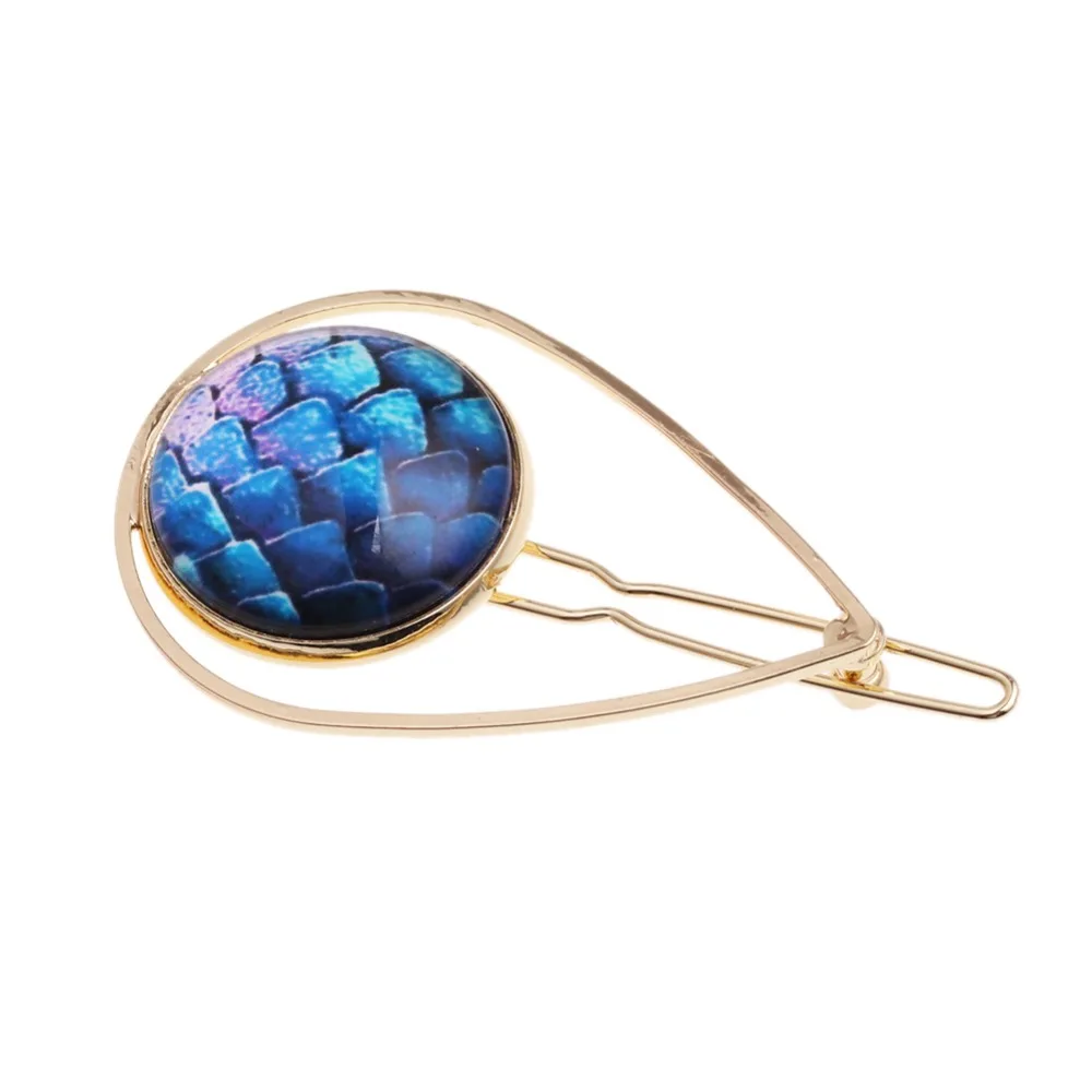 Suteyi Vintage Water Drop Dragon Hair Pins Charms Women Girl Gold Color Metal Clips Jewelry Accessories | Украшения и аксессуары