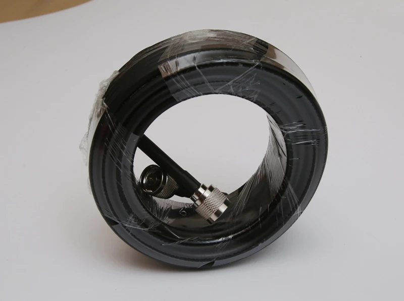 15 метров RG6 низкие потери коаксиальный кабель 50ohm N штыревой в Мужской Разъем