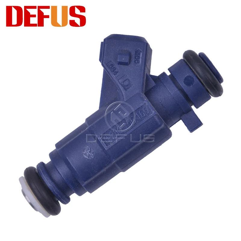 6 шт. 0280156166 Bico топливный инжектор для BYD F3 zhongtai ZT racing SM Roewe 350 geely maple 1.6L замена сопла 0