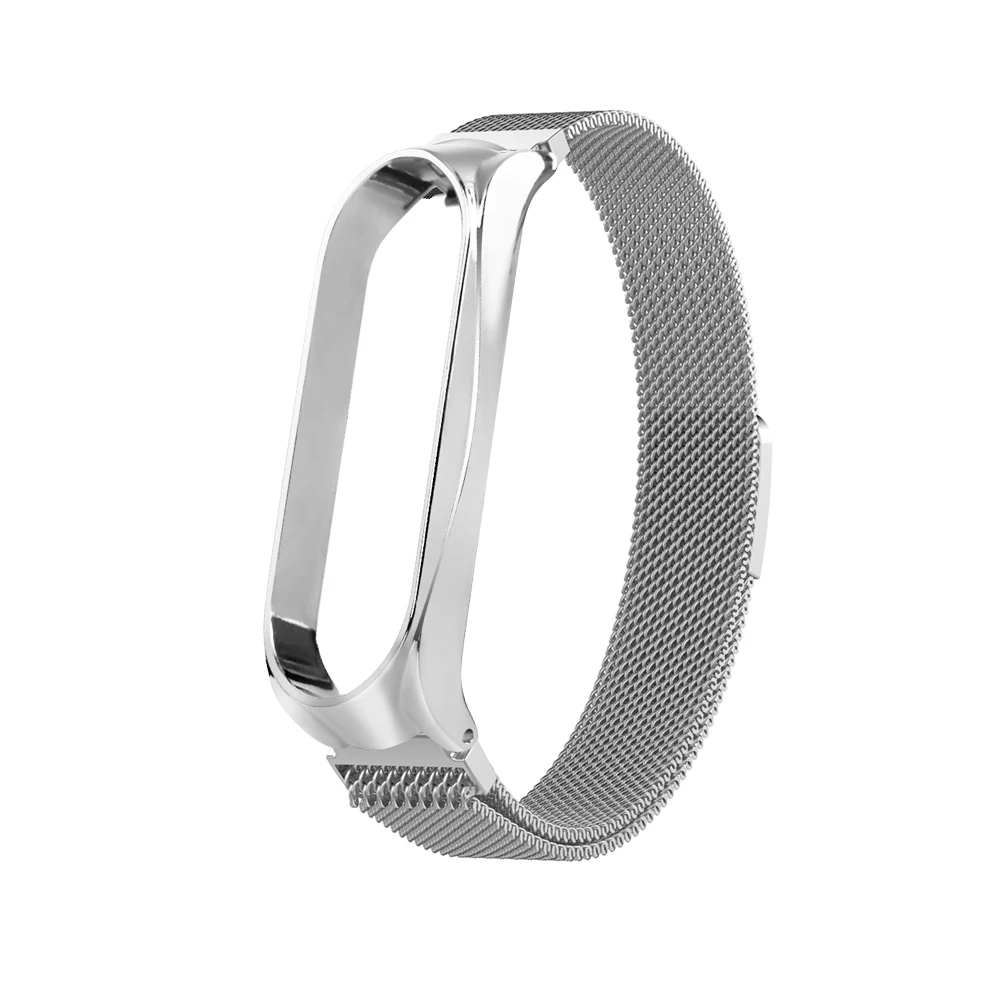 Mi Band 3 4 металлический ремешок для Xiaomi mi Band 4 mi Band 3 mi lanese магнитный браслет для mi Band 4 Замена