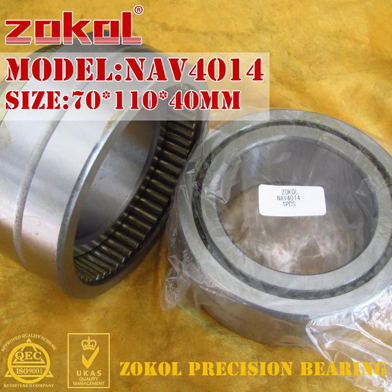 ZOKOL NAV4014 полный комплект игольчатый роликовый подшипник с внутренним кольцом
