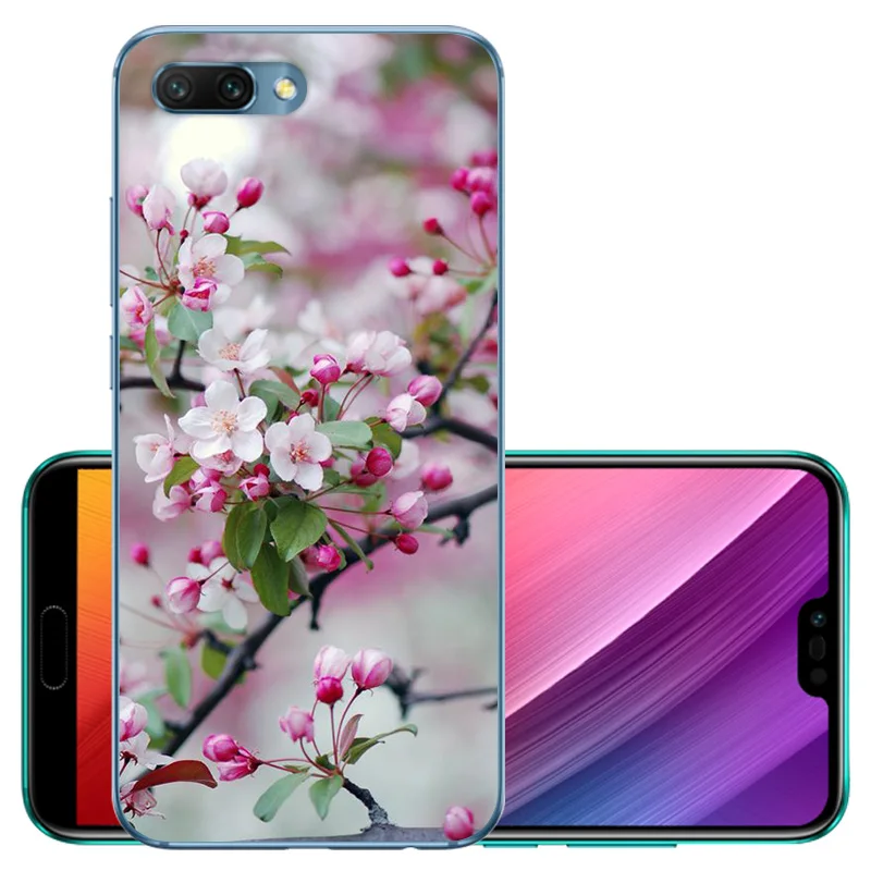 HTH Чехол для huawei Honor 10, чехол для Honor 10, мягкий силиконовый чехол для телефона, защитный чехол для Honor 10i 10 Lite 10 i Funda - Цвет: HTH