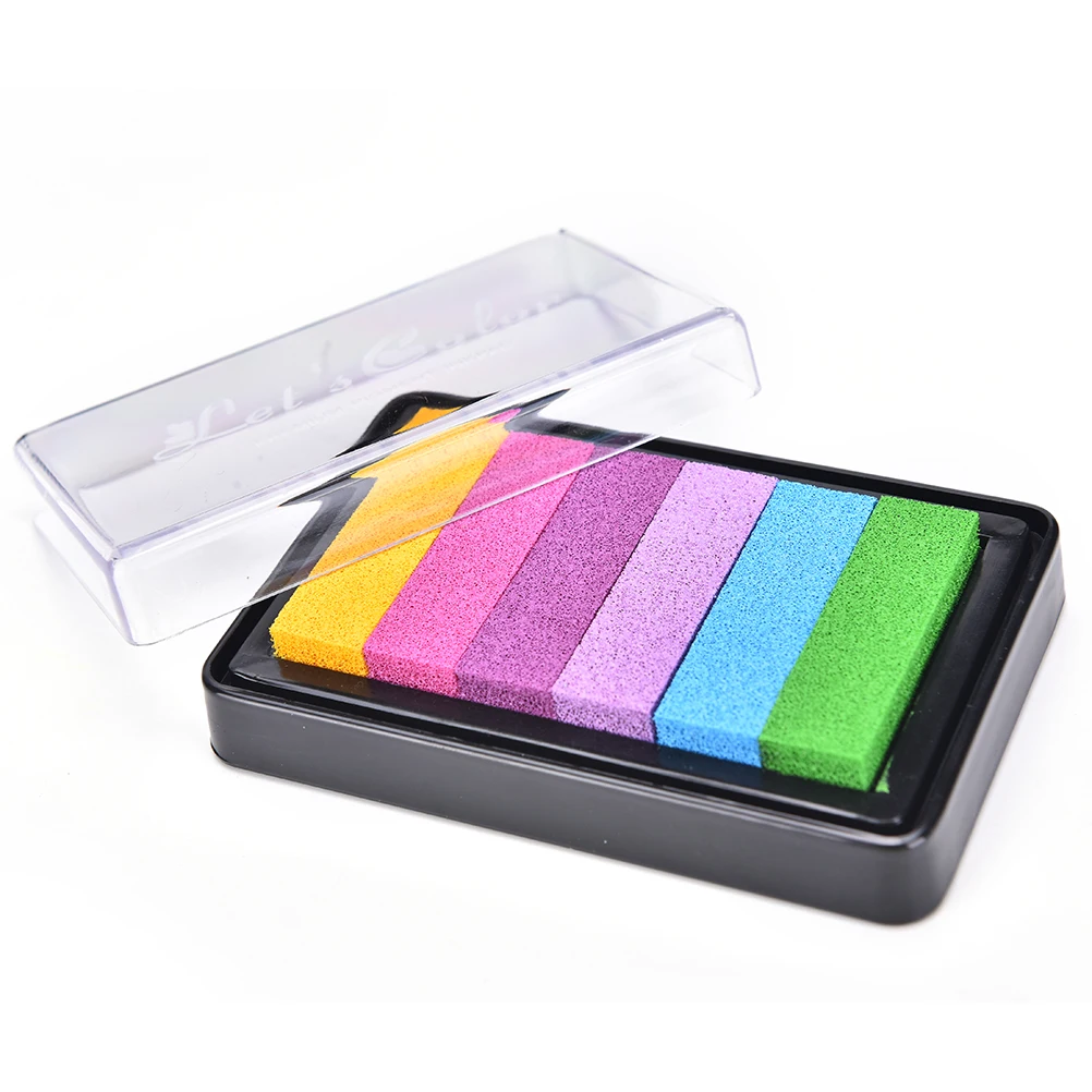 Новое поступление 1 шт. 6 цветов в Inkpad ручная работа сделай сам ремесло чернила на