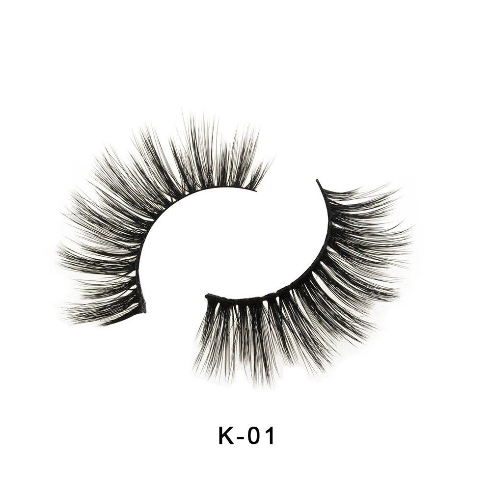 Корона ресницы 5 пар 3D Искусственные норковые шелковые на заказ в упаковке