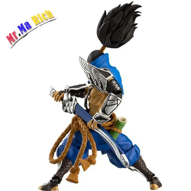 Новая популярная фигурка коллекционеров Yasuo 16 см игрушки рождественский подарок