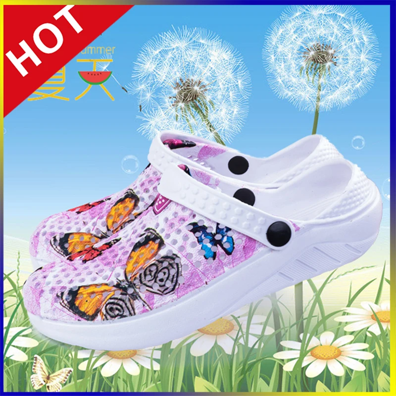 Классические слипоны Садовая обувь Женские быстросохнущие летние пляжные