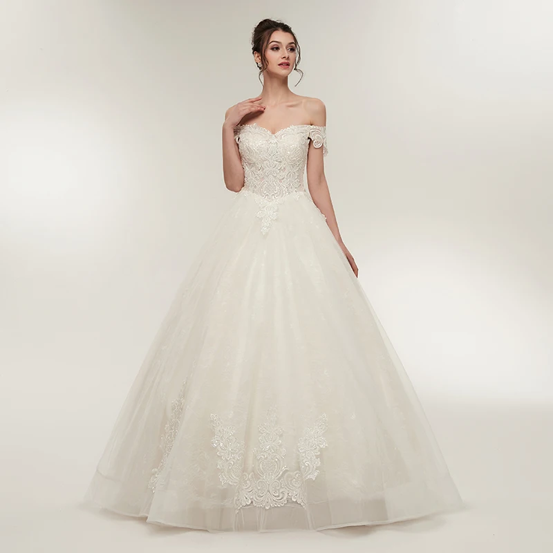 Forevergracedress элегантная белая цвета слоновой кости свадебные платья 2019