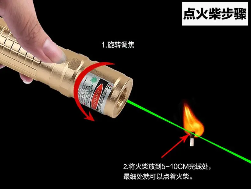 Hot Sale Powerful high power green/red laser pointer adjustable focus burning match range to 10000m free shipping |