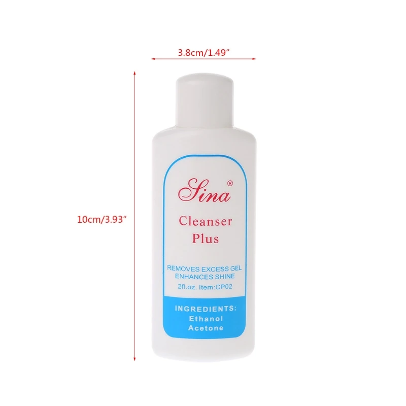 

Professional Acrylic Nail Art Excess UV Gel Nail Gel Remover Liquid Cleanser Enhances Remover Hot Sale
