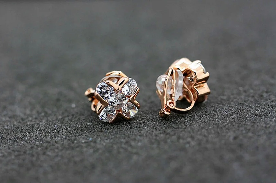 11,11 распродажа клип без пирсинга серьги новая мода кубический циркон Jewlery стильный для женщин Повседневное платье Интимные аксессуары Bijoux