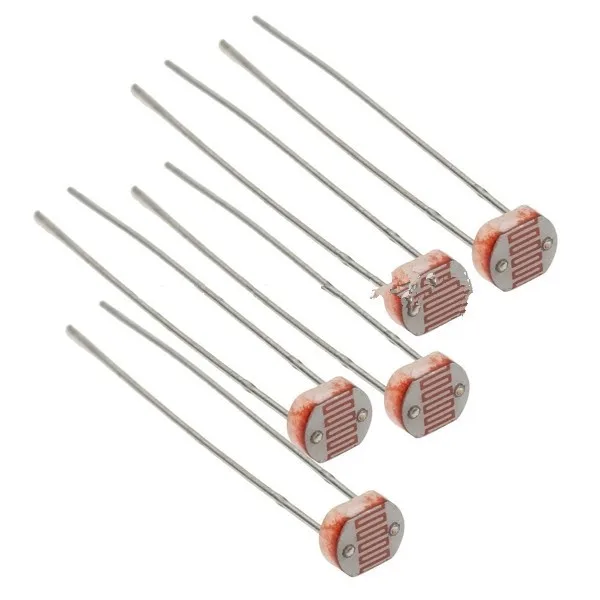 

wholesale new original 200PCS GL5516 5516 Light Dependent Resistor LDR 5MM Photoresisto photosensitive sensor