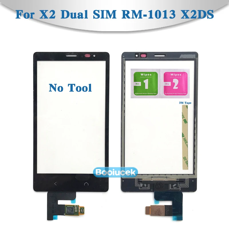 Высокое качество 4 3 "для Nokia X2 Dual SIM RM 1013 X2DS сенсорный экран дигитайзер Датчик