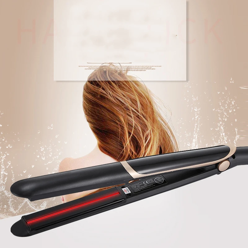 Выпрямитель для волос светодиодный дисплей сенсорный экран Щепка быстрый нагрев